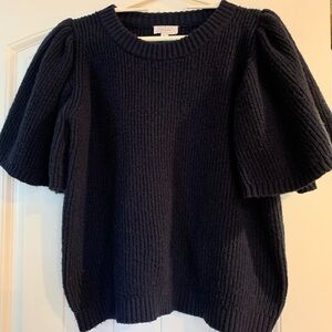 Mud Pie Dark Blue Knit Sweater